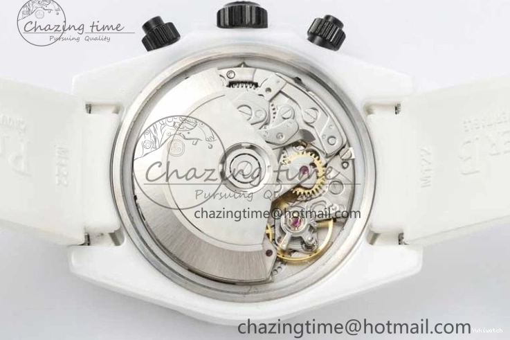 White Black Best on Dial Rubber 5GF Daytona White Ceramic A7750 Edition White Strap 1226